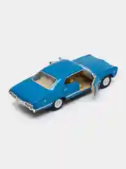 Синий машинка металлическая инерционная 1967 Chevrolet Impala (Импала) KT5418D 1:43 Kinsmart