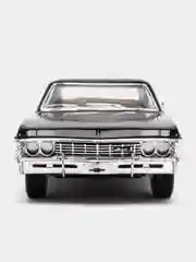 Черный машинка металлическая инерционная 1967 Chevrolet Impala (Импала) KT5418D 1:43 Kinsmart
