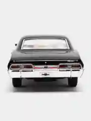 Черный машинка металлическая инерционная 1967 Chevrolet Impala (Импала) KT5418D 1:43 Kinsmart