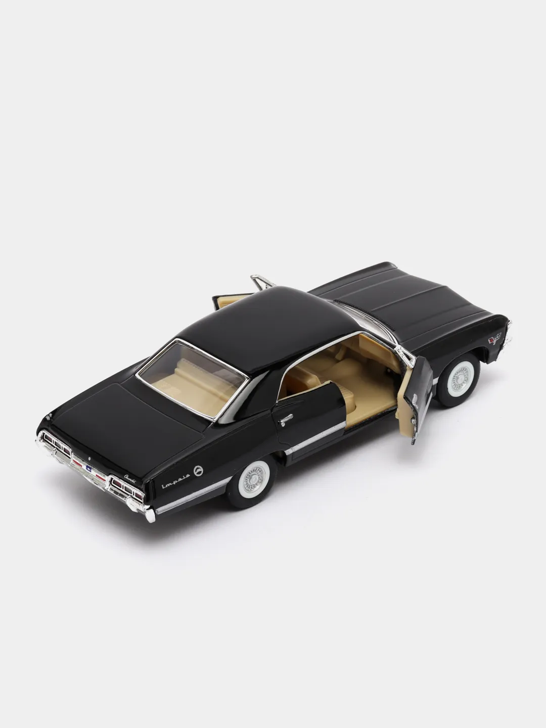 Машинка металлическая инерционная 1967 Chevrolet Impala (Импала) KT5418D  1:43 Kinsmart купить по цене 549 ₽ в интернет-магазине KazanExpress