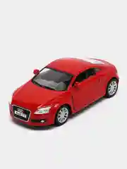 Красный машинка металлическая инерционная 2008 Audi TT Coupe KT5335D 1:36 KINSMART