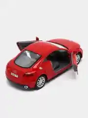 Красный машинка металлическая инерционная 2008 Audi TT Coupe KT5335D 1:36 KINSMART