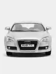Серебряный машинка металлическая инерционная 2008 Audi TT Coupe KT5335D 1:36 KINSMART