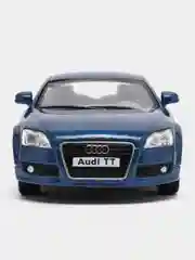 Синий машинка металлическая инерционная 2008 Audi TT Coupe KT5335D 1:36 KINSMART