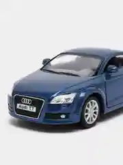 Синий машинка металлическая инерционная 2008 Audi TT Coupe KT5335D 1:36 KINSMART