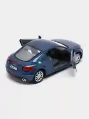 Синий машинка металлическая инерционная 2008 Audi TT Coupe KT5335D 1:36 KINSMART