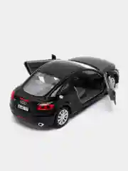 Черный машинка металлическая инерционная 2008 Audi TT Coupe KT5335D 1:36 KINSMART
