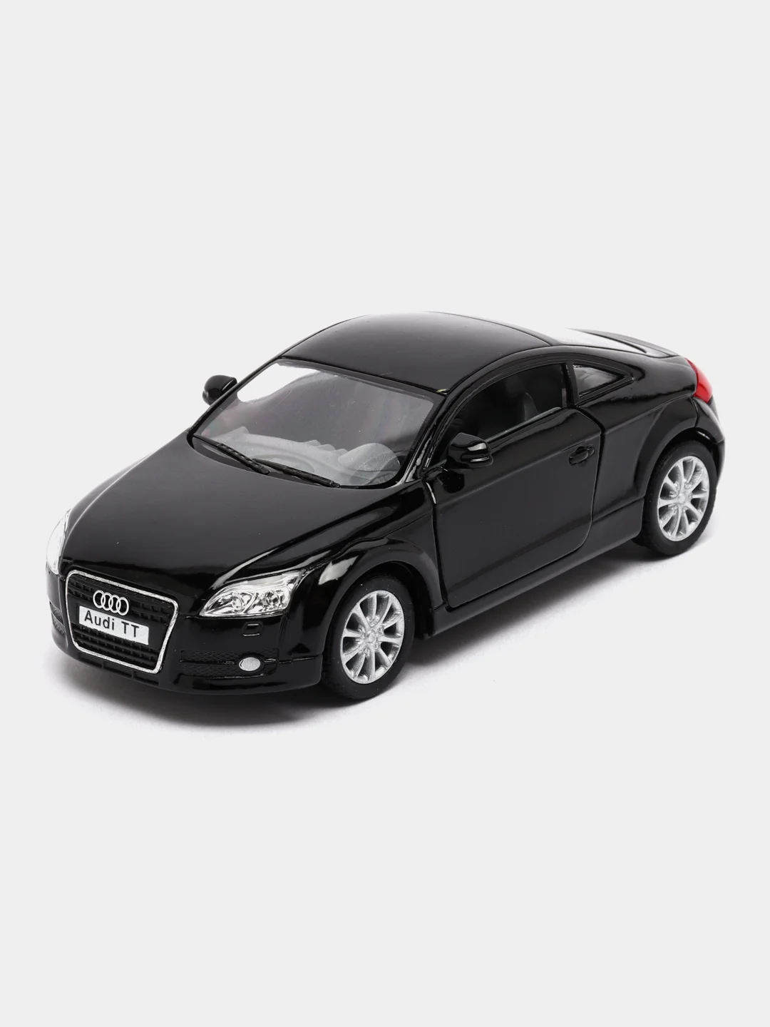 Черный машинка металлическая инерционная 2008 Audi TT Coupe KT5335D 1:36 KINSMART