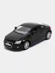 Черный машинка металлическая инерционная 2008 Audi TT Coupe KT5335D 1:36 KINSMART