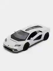 Белый машинка металлическая инерционная Lamborghini Countach LPI 800-4 KT5437D 1:38 KINSMART
