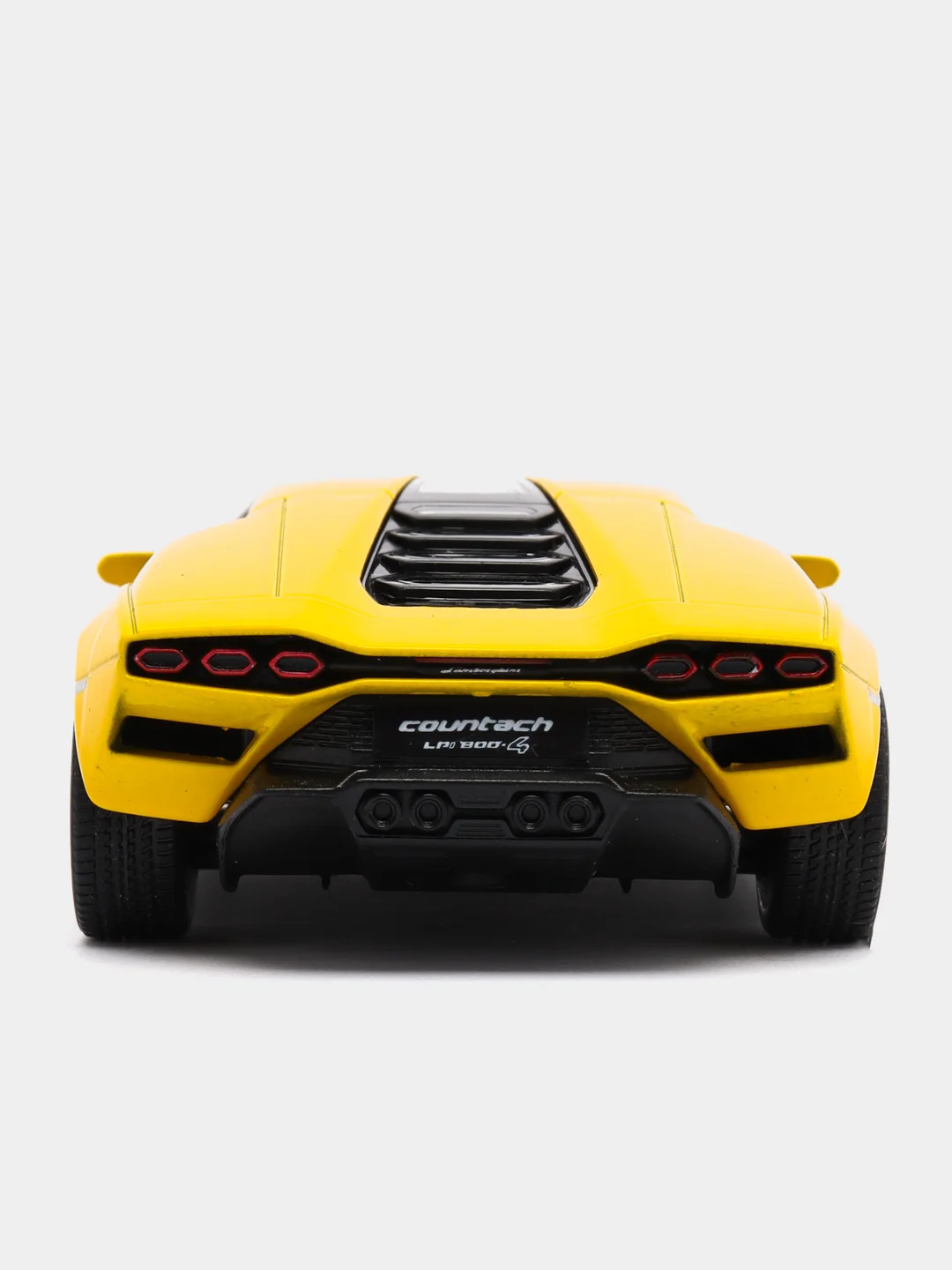 Желтый машинка металлическая инерционная Lamborghini Countach LPI 800-4 KT5437D 1:38 KINSMART