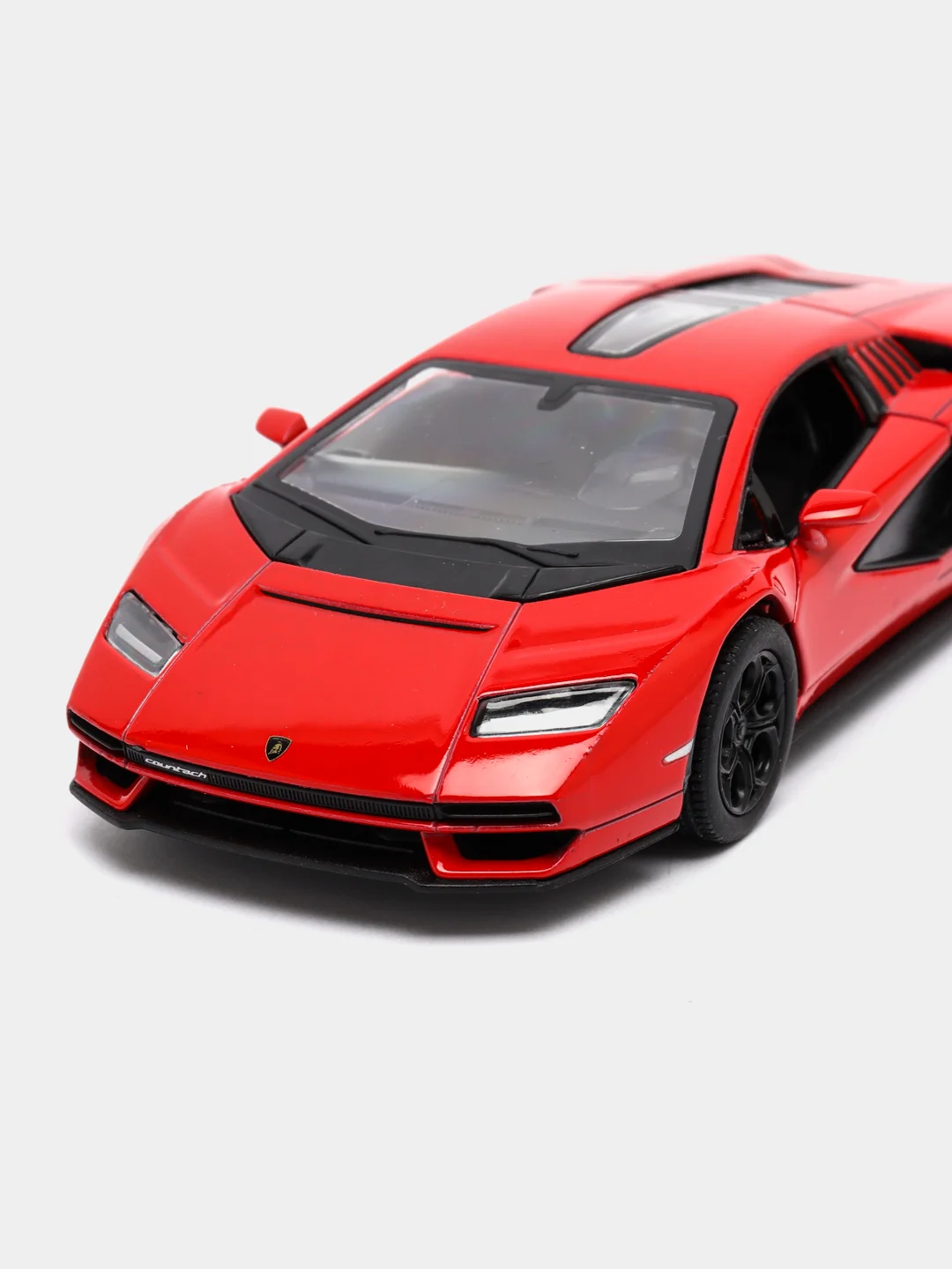 Красный машинка металлическая инерционная Lamborghini Countach LPI 800-4 KT5437D 1:38 KINSMART