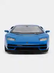 Синий машинка металлическая инерционная Lamborghini Countach LPI 800-4 KT5437D 1:38 KINSMART