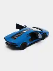 Синий машинка металлическая инерционная Lamborghini Countach LPI 800-4 KT5437D 1:38 KINSMART