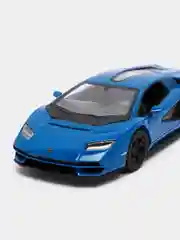 Синий машинка металлическая инерционная Lamborghini Countach LPI 800-4 KT5437D 1:38 KINSMART