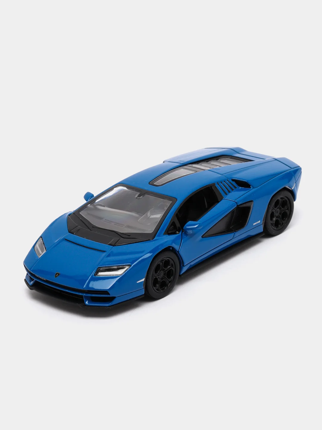 Синий машинка металлическая инерционная Lamborghini Countach LPI 800-4 KT5437D 1:38 KINSMART