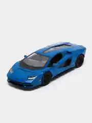 Синий машинка металлическая инерционная Lamborghini Countach LPI 800-4 KT5437D 1:38 KINSMART