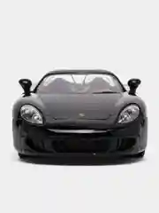 Черный металлическая машинка инерционная  Porsche Carrera GT KT5081D Kinsmart 1:36