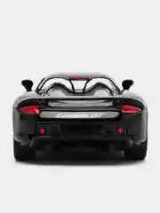 Черный металлическая машинка инерционная  Porsche Carrera GT KT5081D Kinsmart 1:36