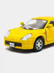 Белый машинка металлическая, инерционная, Toyota MR2 KT5026D 1:32 Kinsmart