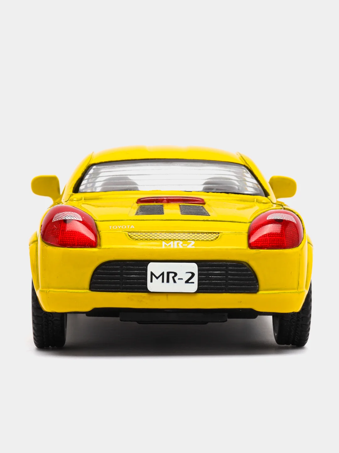 Белый машинка металлическая, инерционная, Toyota MR2 KT5026D 1:32 Kinsmart