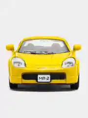 Белый машинка металлическая, инерционная, Toyota MR2 KT5026D 1:32 Kinsmart
