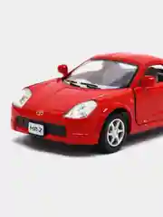 Красный машинка металлическая, инерционная, Toyota MR2 KT5026D 1:32 Kinsmart