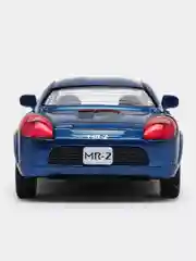 Синий машинка металлическая, инерционная, Toyota MR2 KT5026D 1:32 Kinsmart