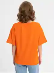 Белый футболка Oversize с принтом унисекс
