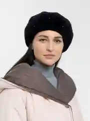 Берет женский мутон
