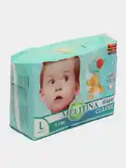 Подгузники Melitina для детей, Classic, размер L 9-14 кг, 40 шт, 50-8436, памперсы детские