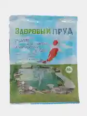 Биоактиватор "Здоровый пруд" для очистки прудов 90 г (на 3000 л воды)