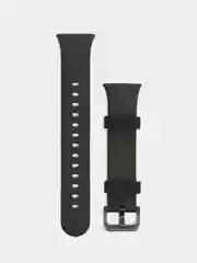 Черный ремешок силиконовый для Xiaomi Smart Mi band 7 pro