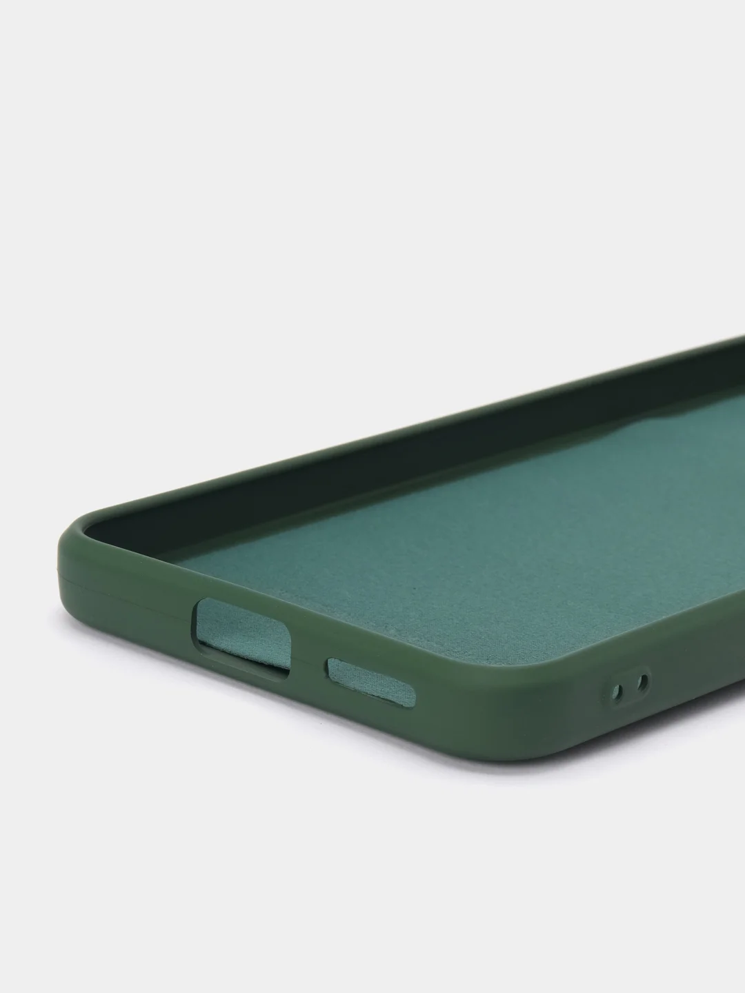 Зеленый чехол Silicone Cover для Vivo V25 / V25E, силиконовый