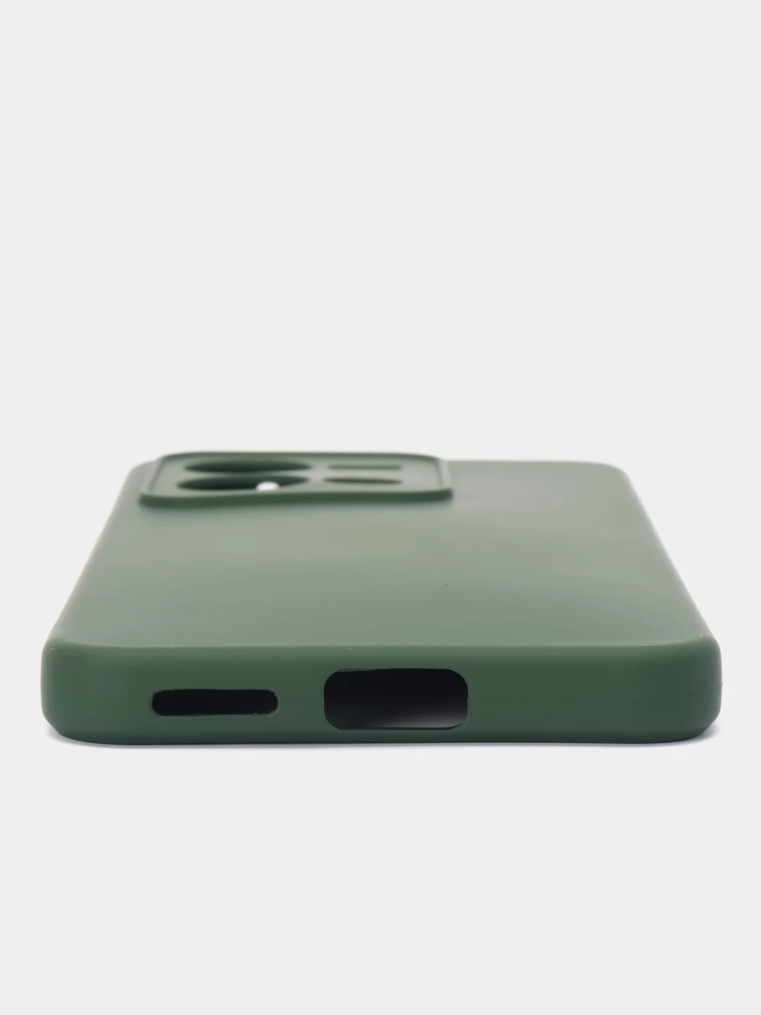 Зеленый чехол Silicone Cover для Vivo V25 / V25E, силиконовый
