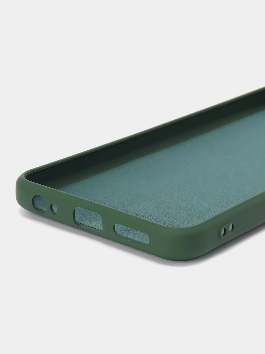 Тёмно-зелёный чехол силиконовый для Tecno Pova Neo 2(Техно Пова Нео 2), Silicone Cover