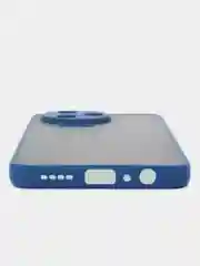 Темно-синий чехол Infinix Note 12 2023, G99 / Инфиникс Нот 12, пластиковый, матовый