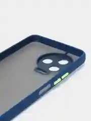 Темно-синий чехол Infinix Note 12 2023, G99 / Инфиникс Нот 12, пластиковый, матовый