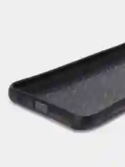 Коричневый чехол Realme C31 / Реалми С31, силиконовый, под кожу, с рисунком