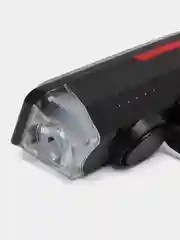 Велосипедный фонарь аккумуляторный, USB зарядка, солнечная батарея