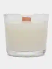 Свеча ароматическая Aroma lotos "Лаванда и ваниль" /свеча со звуками камина/энергетическая