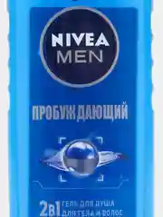 Бордовый гель для душа Nivea Men, 250 мл