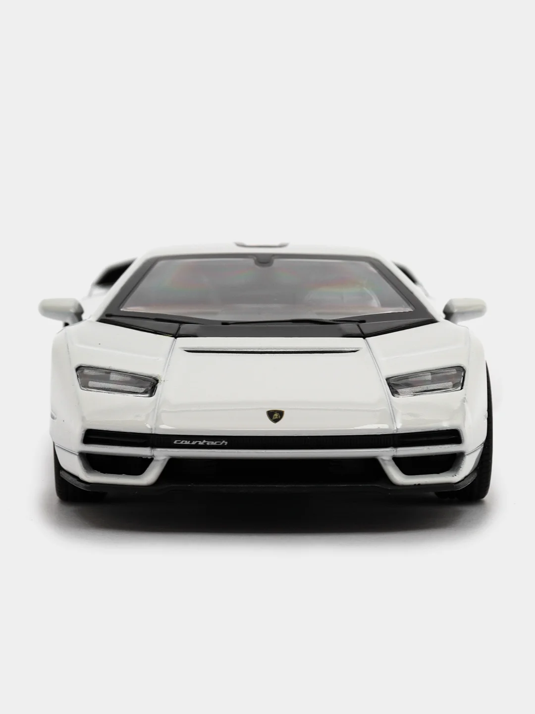 Белый машинка металлическая инерционная Lamborghini Countach LPI 800-4 KT5437D 1:38 KINSMART