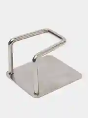 Крючок металлический SimpleShop, самоклеящийся, вешалка, держатель, 2 штуки, серебристый
