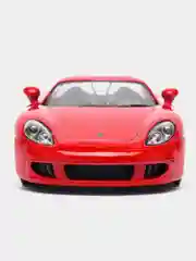 Красный металлическая машинка инерционная  Porsche Carrera GT KT5081D Kinsmart 1:36