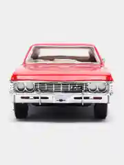 Красный машинка металлическая инерционная 1967 Chevrolet Impala (Импала) KT5418D 1:43 Kinsmart