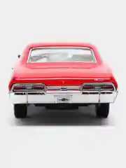 Красный машинка металлическая инерционная 1967 Chevrolet Impala (Импала) KT5418D 1:43 Kinsmart