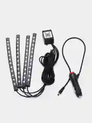 RGB Bluetooth подсветка в салон авто от прикуривателя, приложение