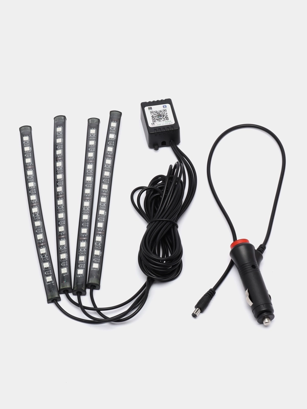 RGB Bluetooth подсветка в салон авто от прикуривателя, приложение