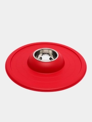 Миска для животных Soft Touch, Lilli Pet, 36*36*4 см, 230 мл, 20-5762/ красный